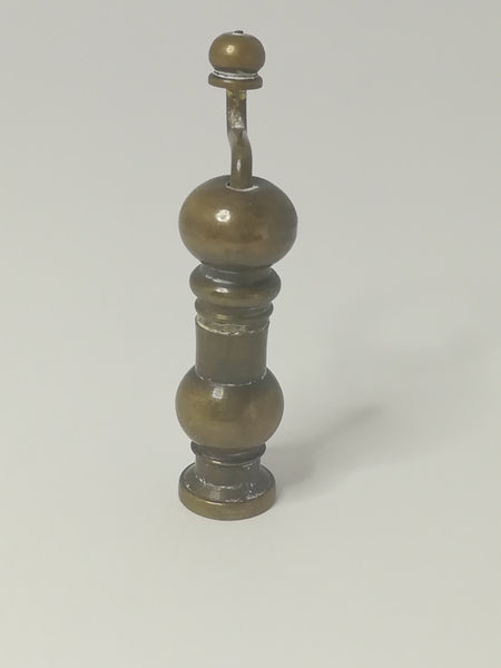 Miniature Salt/Pepper Grinder Brass (Miniature, suitable for printer's tray)