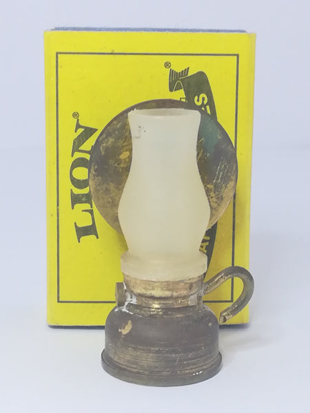 Miniature Lantern Brass and Glass (Miniature, suitable for printer's tray)
