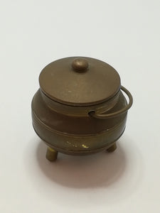 Miniature Potjie / Cauldron Brass (Miniature, suitable for printer's tray)