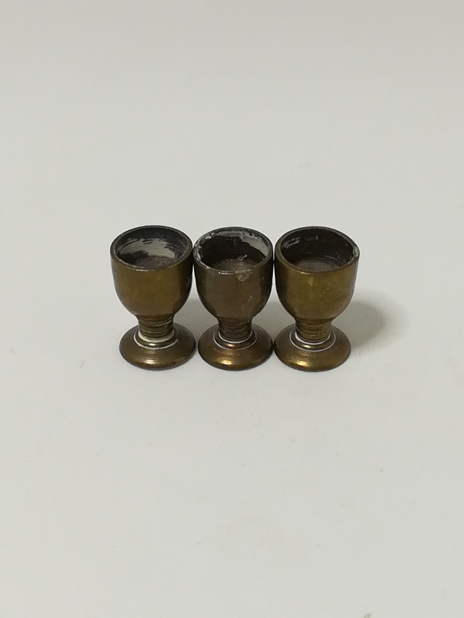 Miniature Brass Wine Cups (Miniature, suitable for printer's tray)