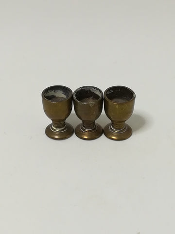 Miniature Brass Wine Cups (Miniature, suitable for printer's tray)