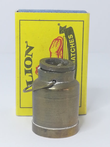 Miniature Milk Cannister Brass (Miniature, suitable for printer's tray)