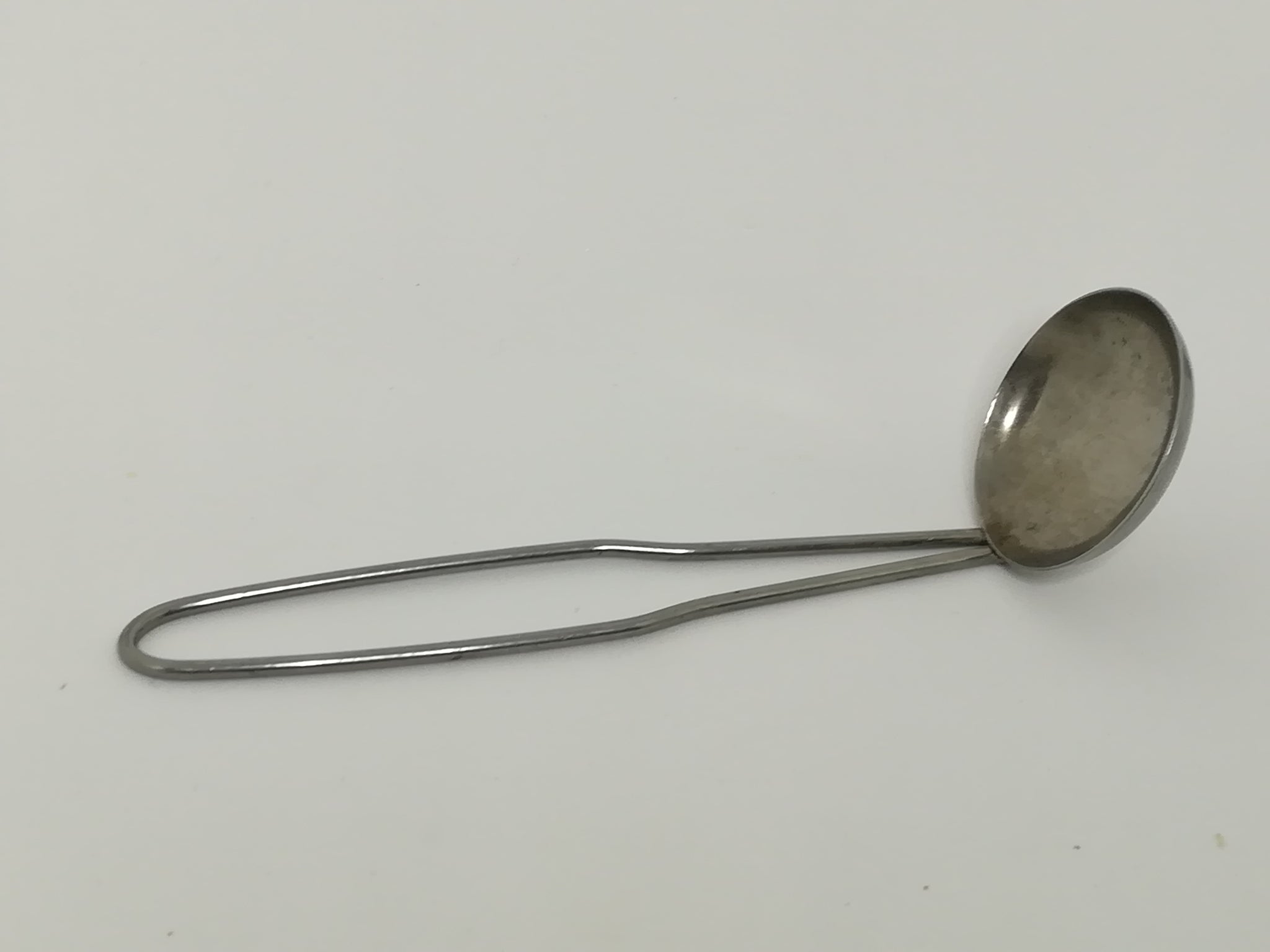 Metal 'Silver' Spoon with Flat Bottom