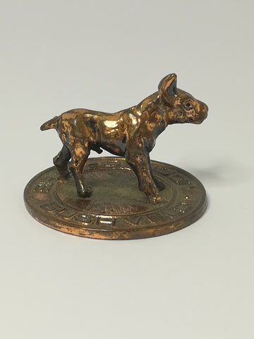 Miniature 'Jock of the Bushveld' Bull Terrier (Miniature, suitable for printer's tray)