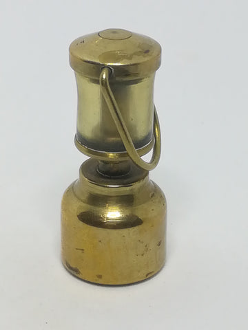 Miniature Lantern Brass and Glass (Miniature, suitable for printer's tray)