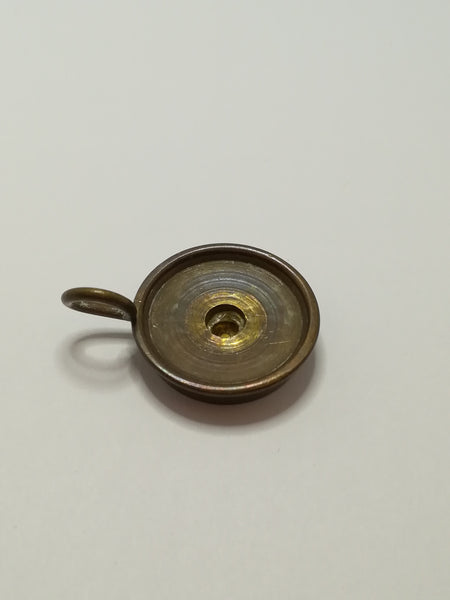 Miniature Brass Candle Holder (Miniature, suitable for printer's tray)