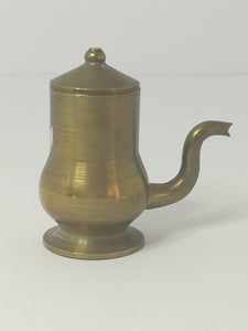 Miniature Samovar Urn with Lid Brass (Miniature, suitable for printer's tray)