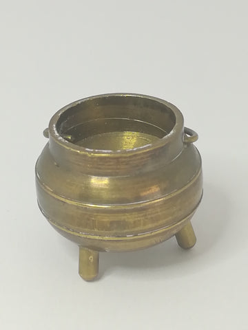 Miniature Brass Cooking Pot (Miniature, suitable for printer's tray)