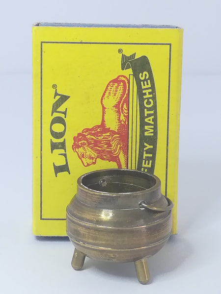 Miniature Brass Cooking Pot (Miniature, suitable for printer's tray)
