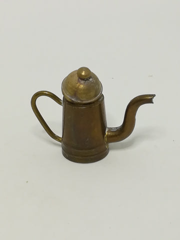 Miniature Brass Coffee Pot (Miniature, suitable for printer's tray)