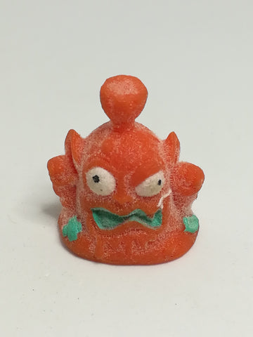 Miniature Dark Orange & Green Pencil Popper Monster (Miniature, suitable for printer's tray)