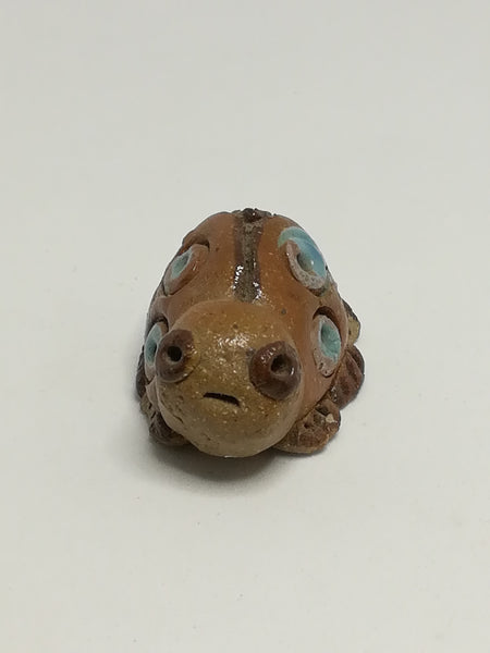 Miniature Ceramic Brown Tortoise (Miniature, suitable for printer's tray)