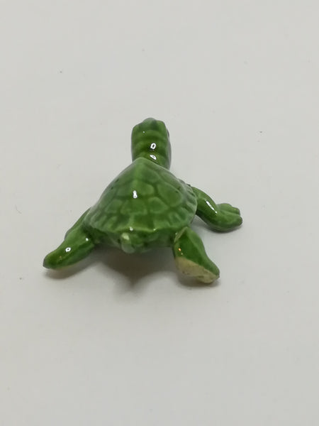 Miniature Green Ceramic Tortoise (Miniature, suitable for printer's tray)