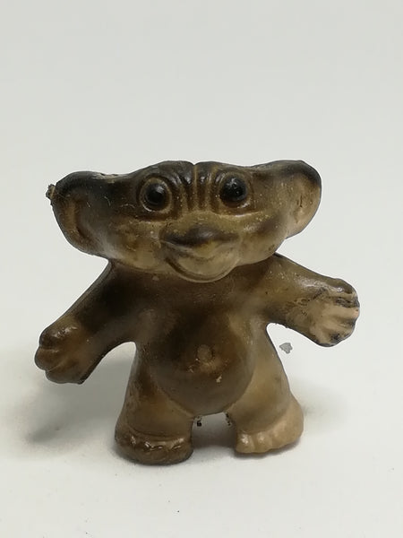 Miniature Gray & Beige Troll (Miniature, suitable for printer's tray)
