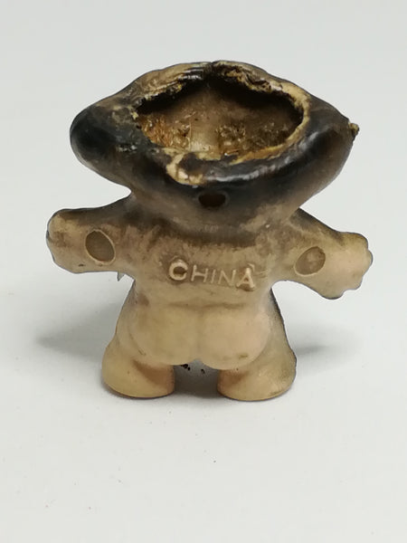 Miniature Gray & Beige Troll (Miniature, suitable for printer's tray)