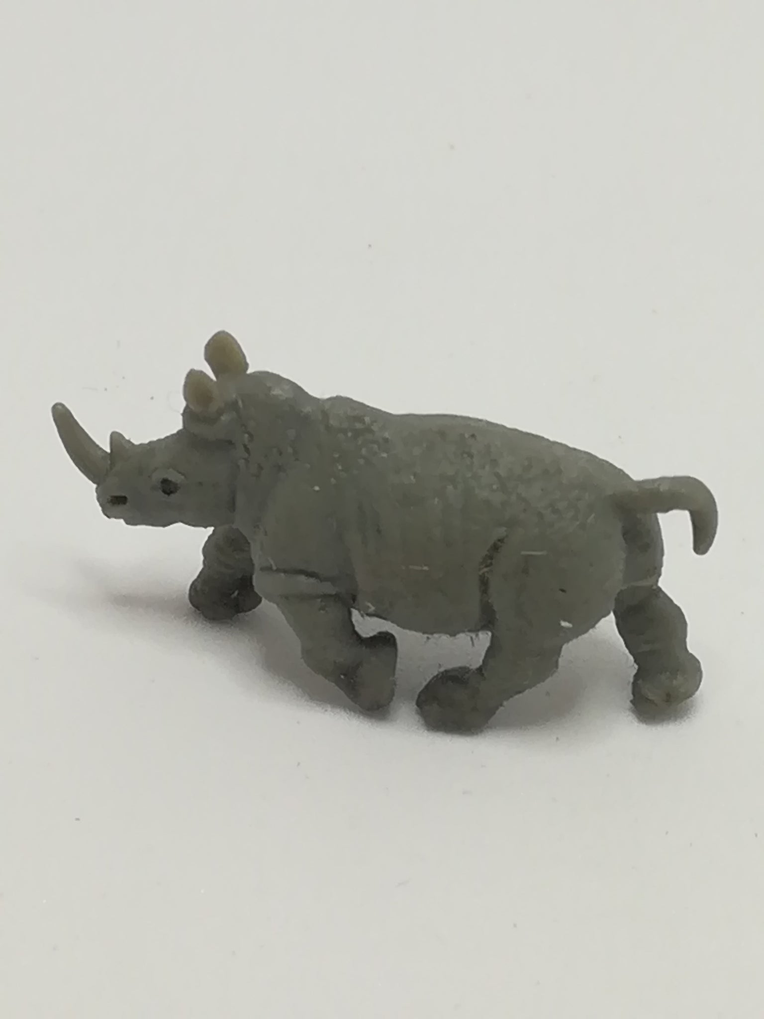 Miniature Grey Rhinoceros - like Schleich (Miniature, suitable for printer's tray)