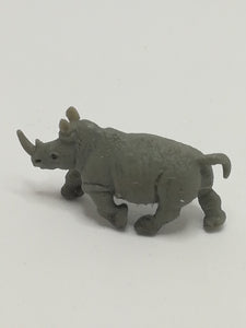 Miniature Grey Rhinoceros - like Schleich (Miniature, suitable for printer's tray)