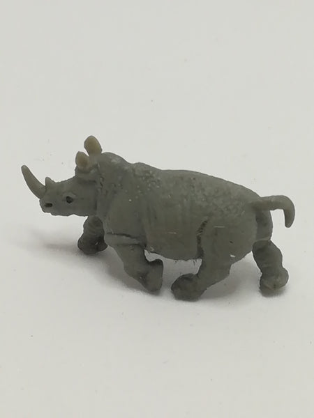 Miniature Grey Rhinoceros - like Schleich (Miniature, suitable for printer's tray)