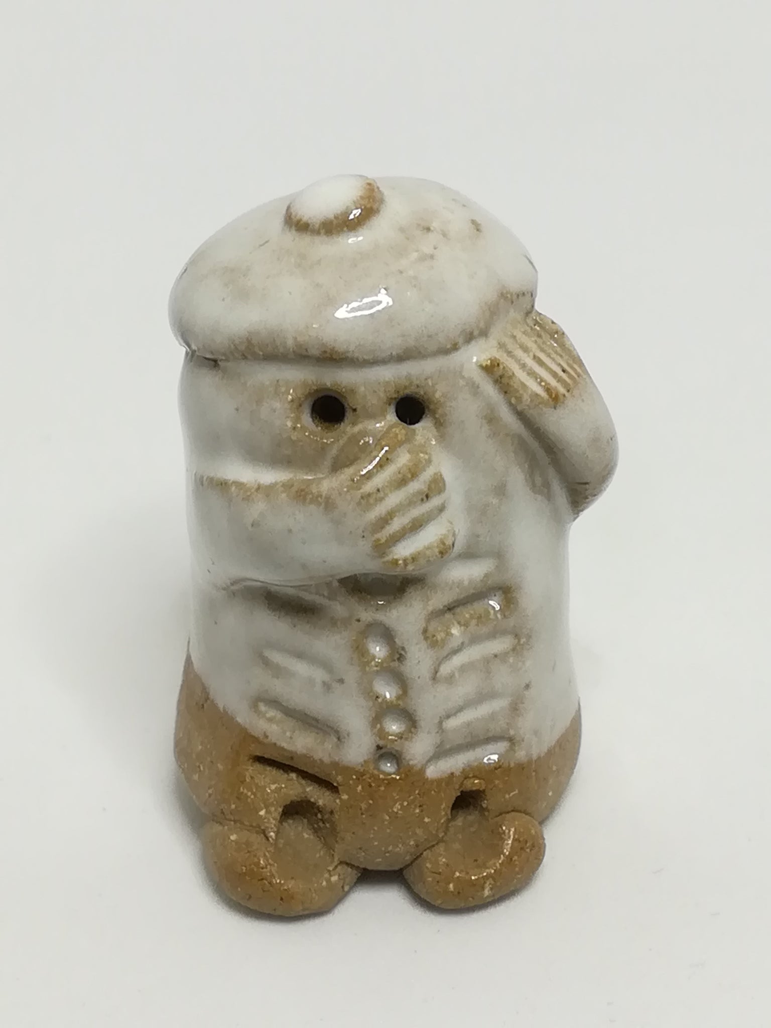 Miniature Glazed Ceramic Boy (Miniature, suitable for printer's tray)