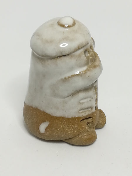 Miniature Glazed Ceramic Boy (Miniature, suitable for printer's tray)