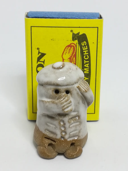 Miniature Glazed Ceramic Boy (Miniature, suitable for printer's tray)