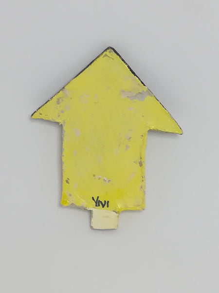 Miniature Wooden Painted Clock (Miniature, suitable for printer's tray)