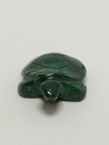 Miniature Dark Green Ceramic Tortoise (Miniature, suitable for printer's tray)