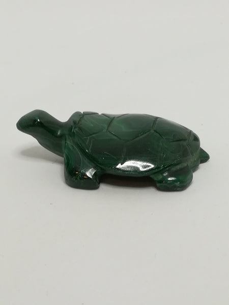 Miniature Dark Green Ceramic Tortoise (Miniature, suitable for printer's tray)