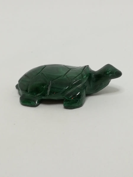 Miniature Dark Green Ceramic Tortoise (Miniature, suitable for printer's tray)