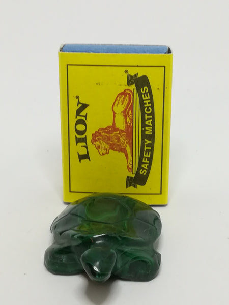 Miniature Dark Green Ceramic Tortoise (Miniature, suitable for printer's tray)