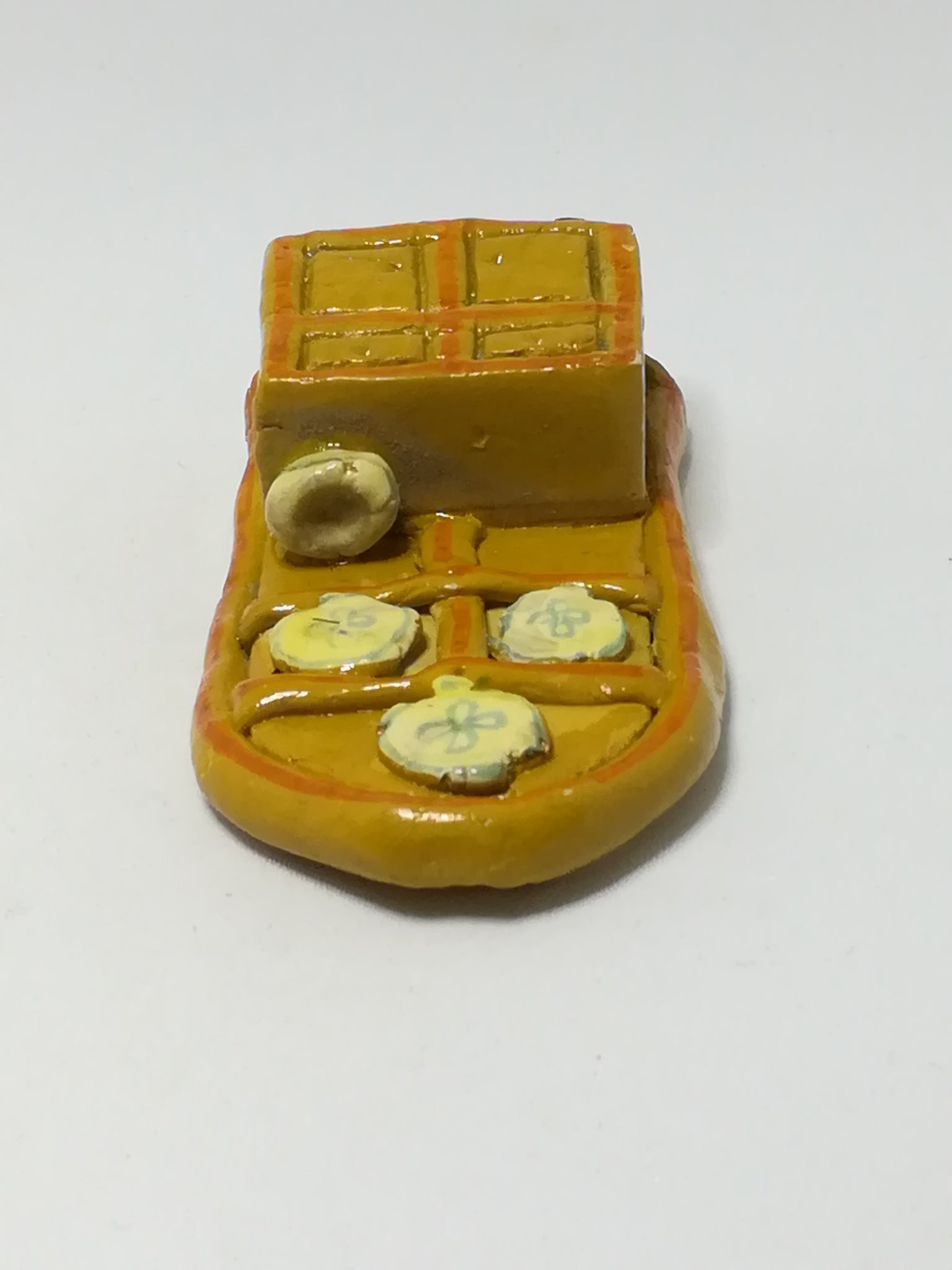 Miniature Ceramic Kitchen Armoire - Style 1 (Miniature, suitable for printer's tray)