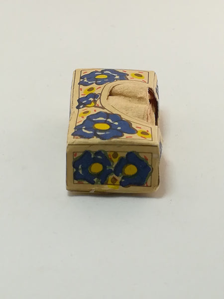 Miniature Tissue Box with Painted Design (Miniature, suitable for printer's tray)