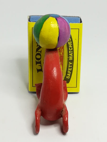 Miniature Red Seal Playing Ball (Miniature, suitable for printer's tray)