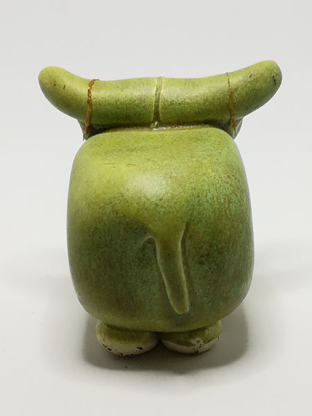 Miniature Ceramic Jade Cow Unique Horns (Miniature, suitable for printer's tray)