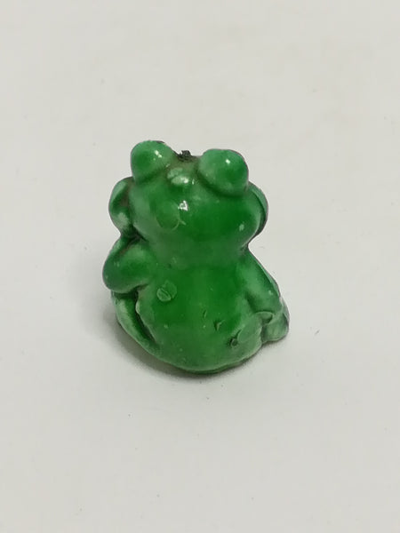 Miniature Green Frog Relaxing (Miniature, suitable for printer's tray)