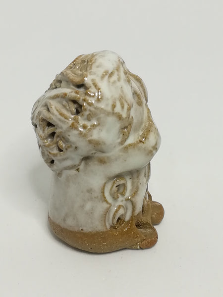 Miniature Glazed Ceramic Girl (Miniature, suitable for printer's tray)