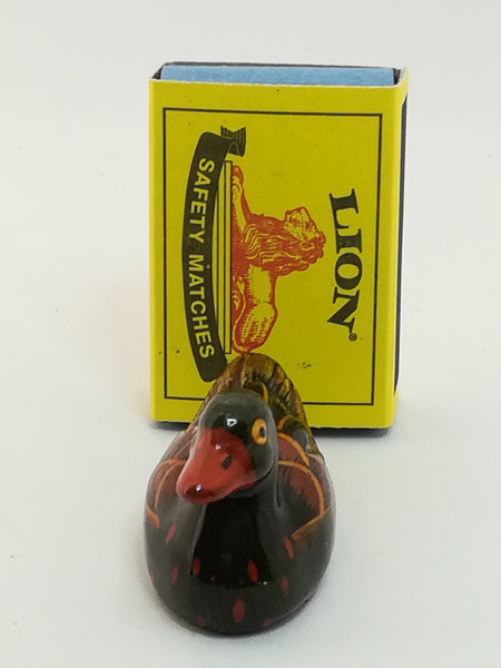 Miniature Green, Yellow, Brown & Black Duck (Miniature, suitable for printer's tray)