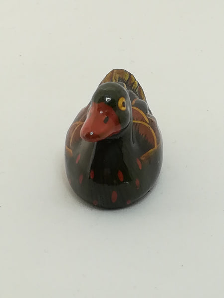 Miniature Green, Yellow, Brown & Black Duck (Miniature, suitable for printer's tray)