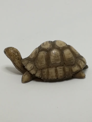 Miniature Cream & Brown Tortoise - Design 2 (Miniature, suitable for printer's tray)