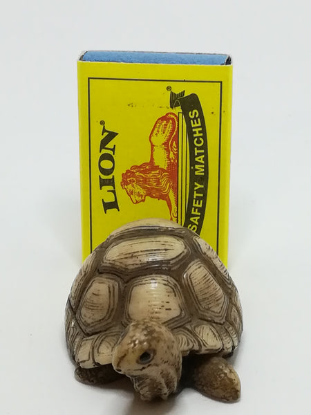Miniature Cream & Brown Tortoise - Design 2 (Miniature, suitable for printer's tray)