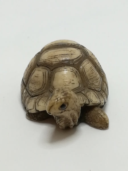 Miniature Cream & Brown Tortoise - Design 2 (Miniature, suitable for printer's tray)