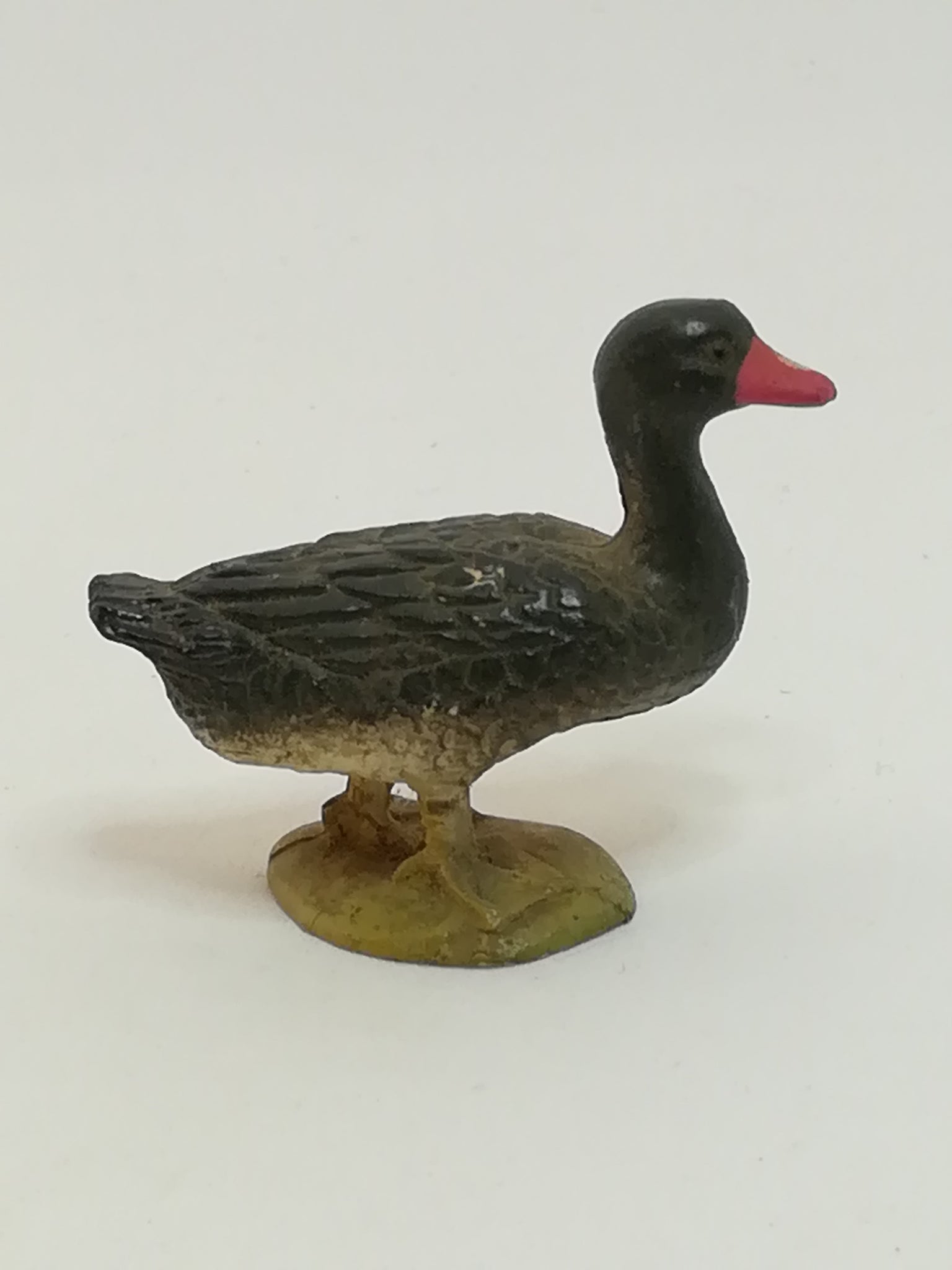 Miniature Brown Duck with Red Beak (Miniature, suitable for printer's tray)