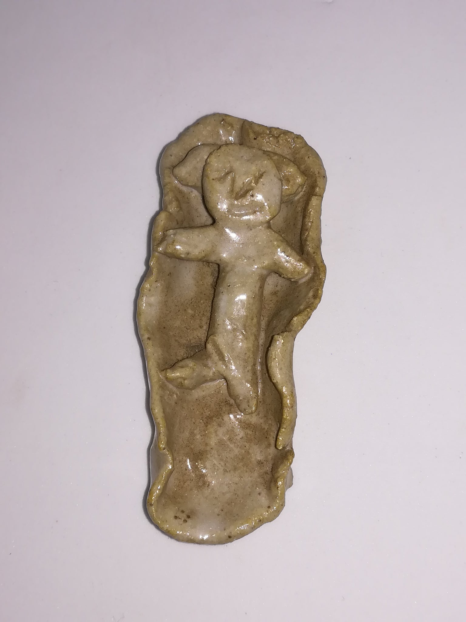 Miniature Ceramic Baby Crib (Miniature, suitable for printer's tray)