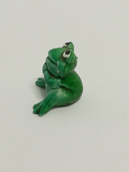 Miniature Green Frog Relaxing (Miniature, suitable for printer's tray)