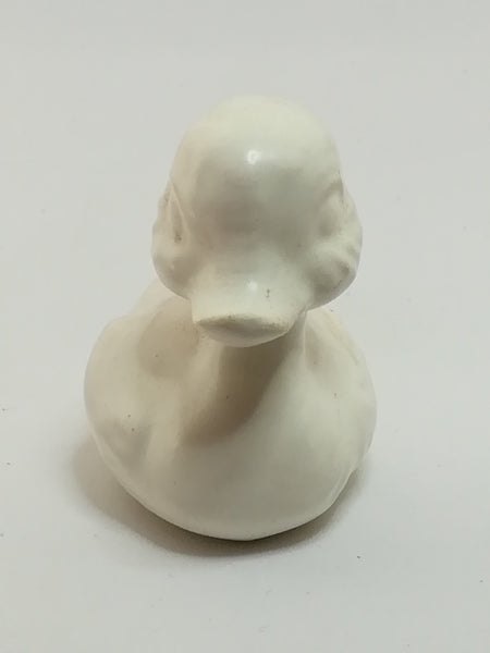Miniature White Ceramic Duck (Miniature, suitable for printer's tray)