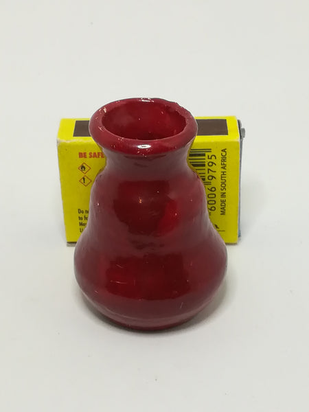 Miniature Ceramic Vase Red (Miniature, suitable for printer's tray)