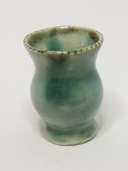Miniature Light Green Ceramic Glazed Vase (Miniature, suitable for printer's tray)