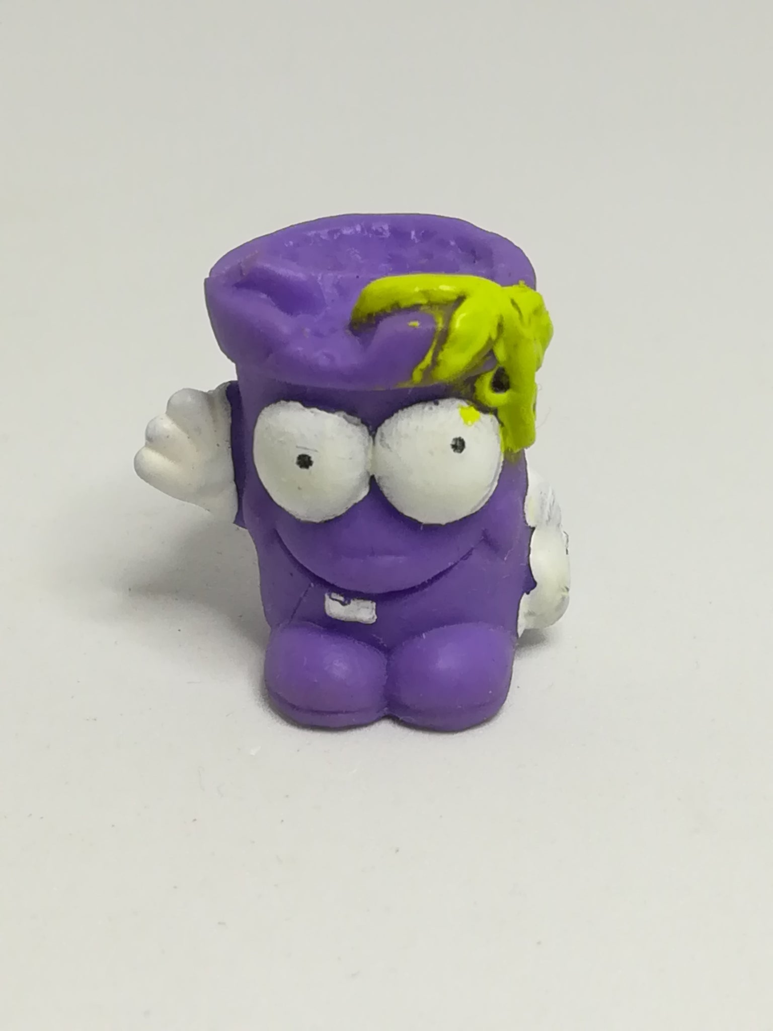 Miniature Purple Pencil Popper Green Hair & White Hands (Miniature, suitable for printer's tray)