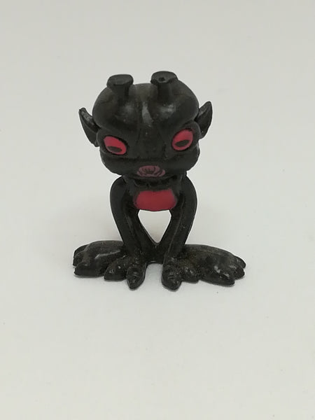Miniature Black Alien Monster Pink Eyes (Miniature, suitable for printer's tray)