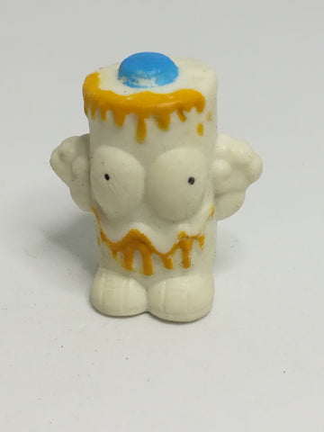 Miniature White & Yellow Pencil Popper Blue Hat (Miniature, suitable for printer's tray)